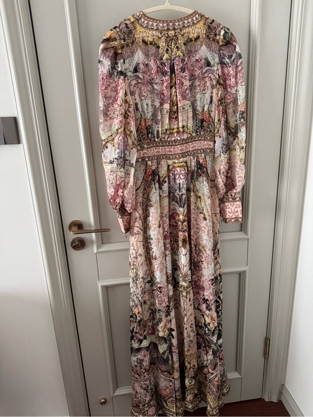 Camilla Kissed by the Prince Maxi silk dress - Picture 10 of 10